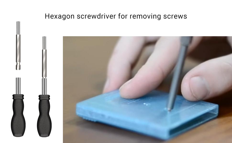 CR2032 Button Cell Battery, 5 Pack CR2032 Batteries with Tabs Bundled with 3.8 mm & 4.5 mm Security Screwdriver Game Bit Tool Set for NES, SNES and N64 Games - Batteries Individually Package