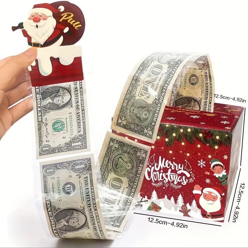 Money Box, 1 Count Surprise Money Gift Box, Creative Money Storage Box for Holiday Party Birthday Festival, Gift