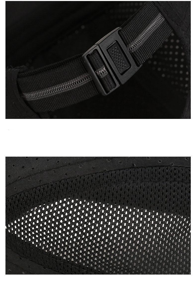 New Laser Perforated Breathable Forward Hat For Men's Sunshade Bailey Cap In Summer