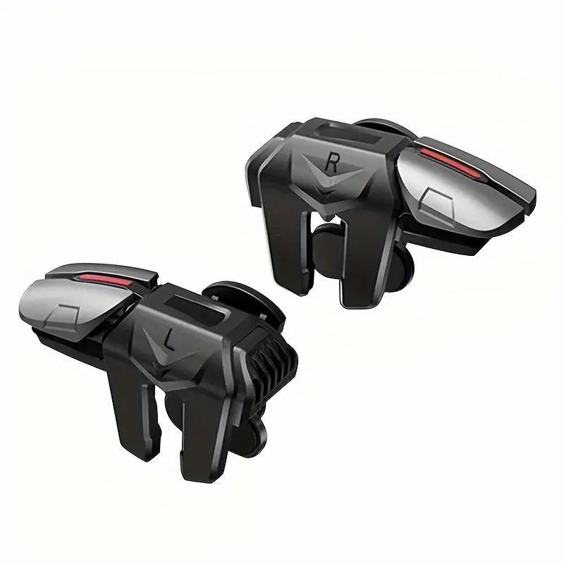 Six Finger Design Phone Game Controller, Finger Trigger Smartphone Game Handle, Mobile Phone Game Accessories, Gaming Items, Game Pad, Portable, Durability