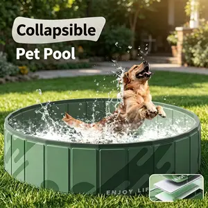 Large Foldable PVC Ball Pool, Adam Forest, Non-Inflatable Water Play Pool, Indoor Outdoor Birthday Party Gift, Pet Shower Pool, Portable Pool
