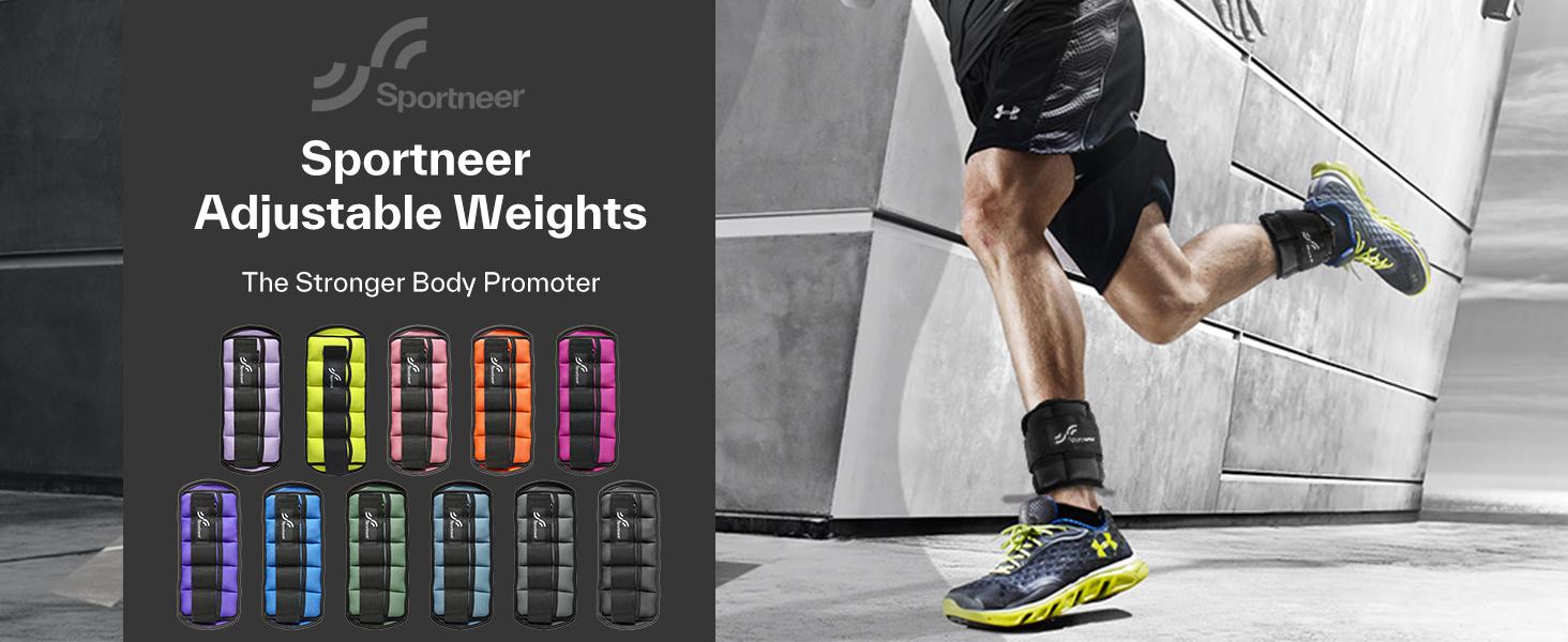 Adjustable Ankle Weights 1 Pair 2 4 6 8 10 Lbs Leg Weight Straps for Women Men, Weighted Ankle Weights Set for Gym,Fitness, Workout,Walking, Jogging,1-5 lbs Each Ankle, 1 Pair 2-10 lbs
