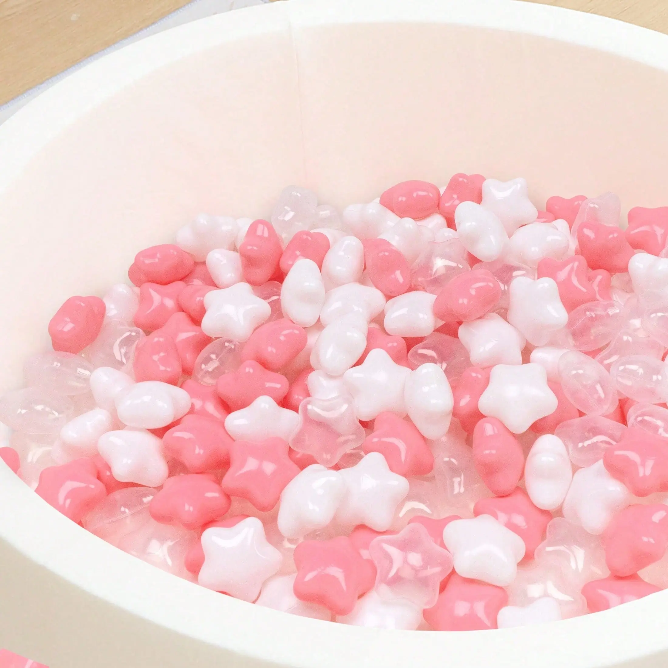 100pcs 2.17-Inch Star Shaped Pool Balls, Various Colors, Stress Relieving Entertainment, Cute Pool Balls, Children's Indoor And Outdoor Home Toys, Pressure Resistant Balls, Suitable For Baby Or Toddler Pools, Children's Water Toys, Party Decoration Gifts