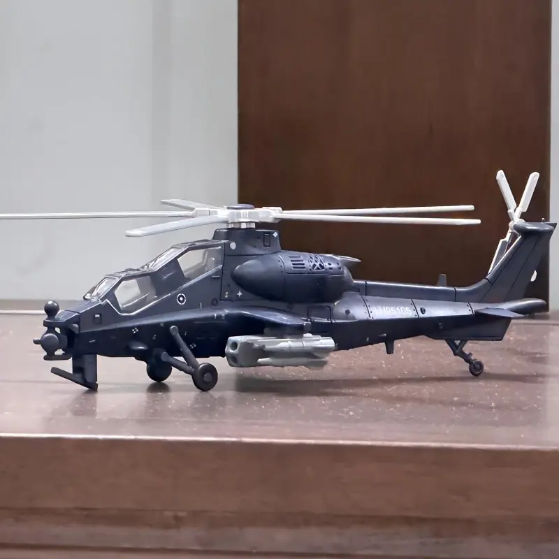 Z-10 Helicopter Model Kit, 1:72 Scale, Durable Plastic, Adult Collectible, Desk Decor, Office Decoration, Perfect Gift for Aviation Enthusiasts