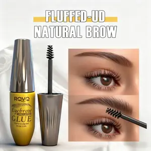 Eyebrow shaping gel, naturally sculpted 3D brows with defined strands, waterproof long-lasting clear gel, perfect for all makeup styles