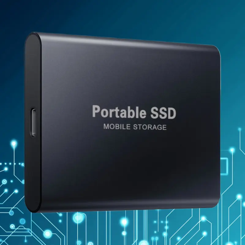 Upgraded Large Capacity Portable External Solid State Drive For Storage Expansion Of Mobile Phones Laptops And Desktops