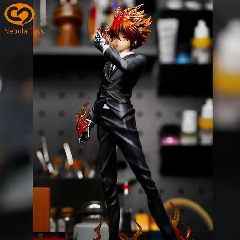 Anime Hitman Reborn! Figure Sawada Tsunayoshi Action Figures Figurine Pvc Doll Desk Decora Statue Collection Model Toy Gifts