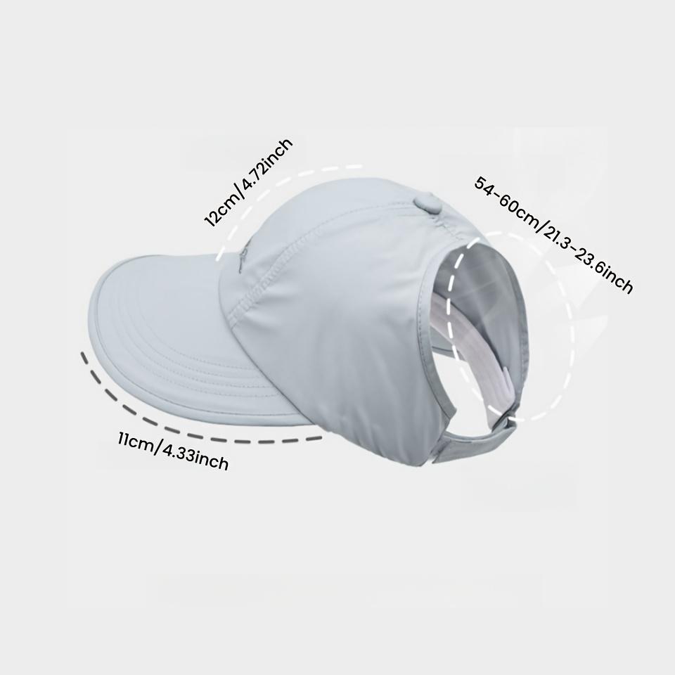 2-Pack UPF Sun Protection Baseball Hat for Men and Women - Lightweight, Adjustable Velcro Closure, Wide Brim Outdoor Sports Hat, All-Season Elastic Design (White/Gray/Black) 2-Pack UPF Sun Protection Baseball Hat for Men and Women - Lightweight, Adjustable Velcro Closure, Wide Brim Outdoor Sports Hat, All-Season Elastic Design (White/Gray/Black)
