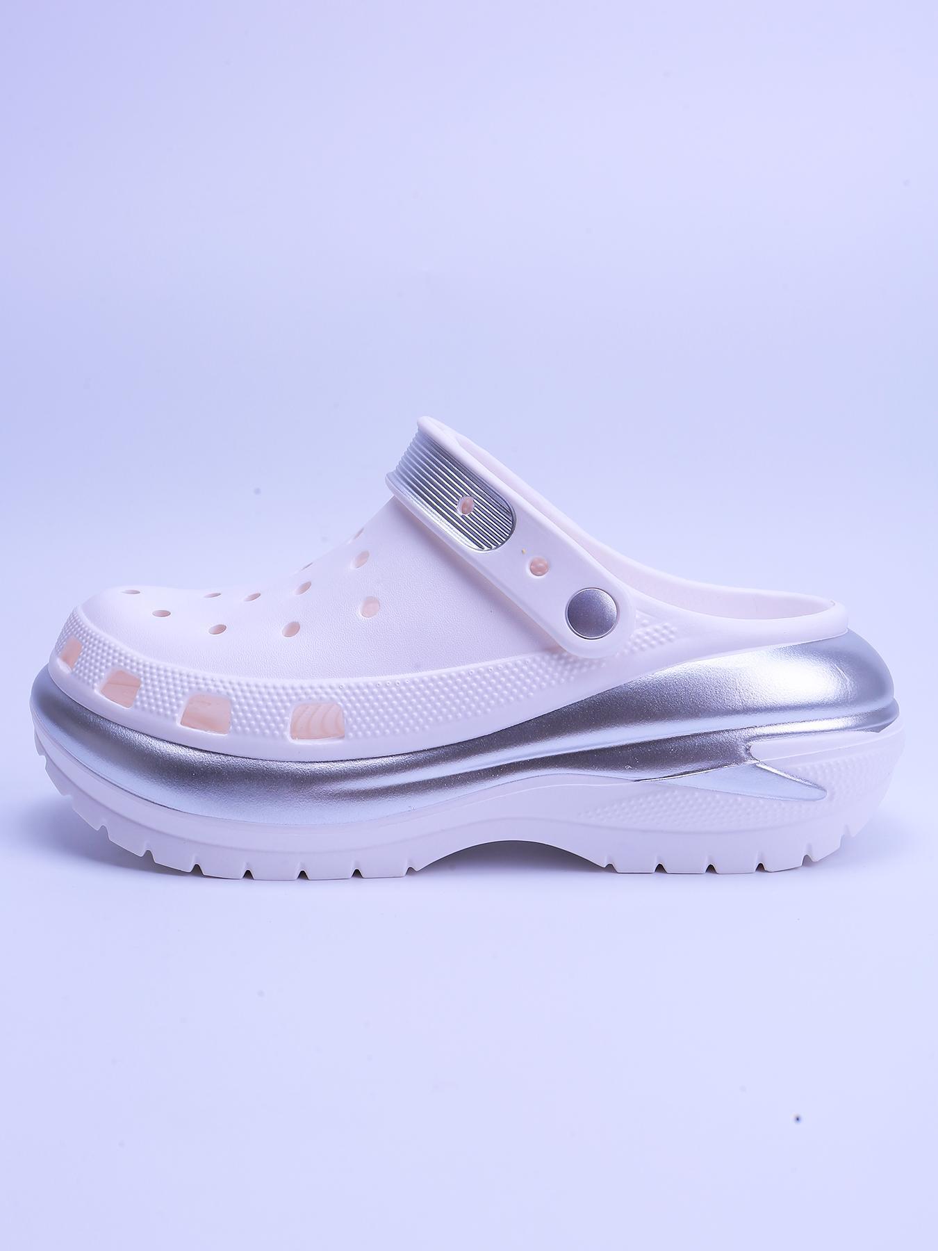 Sporty Unisex's Solid Color Hollow Out Design Clogs, Sport Breathable Comfortable Non-slip Clogs, Fashionable Shoes for Outdoor Sports