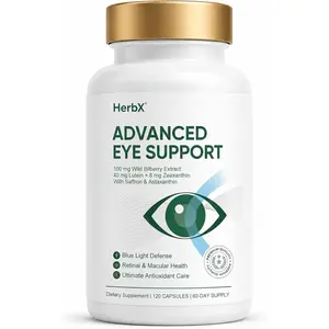 Eye Vitamins with Lutein and Zeaxanthin Supplement - Ocular Defense Complex - 20mg Lutein, 4mg Zeaxanthin - Visual Function Support - Non-GMO - 120 Veggie Capsules