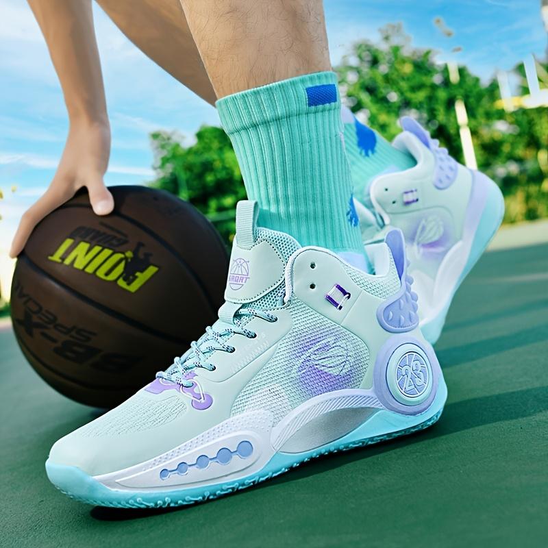 (New)Sneakers, Men's Basketball Shoes; Anti-skid And Wear-resistant Breathable Sports Shoes for Outdoor Hiking Shoes for Young Boys; Sports Competition Training Shoes for