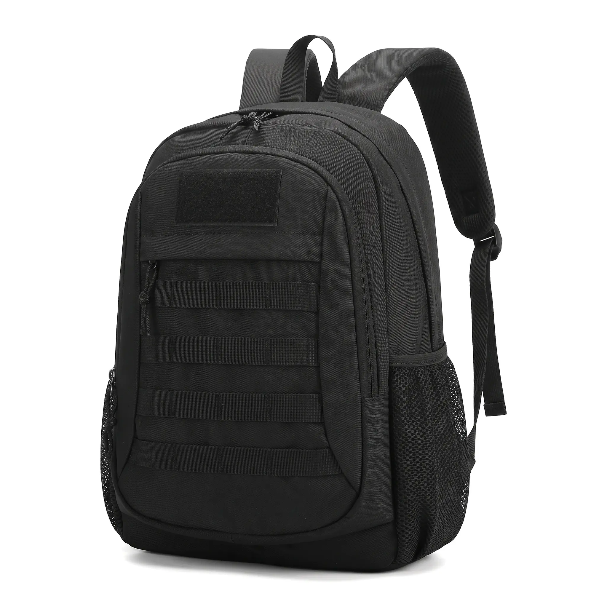 Tactical Camo Backpack Breathable Oxford Fabric 20 35L Unisex For Outdoor Travel School Daily Use 14 Inch Laptop Compatible Soft Leather Trim