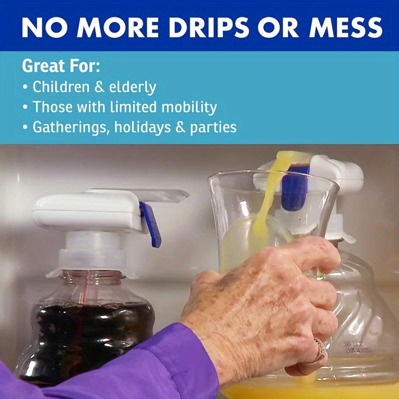 Battery-Powered Automatic Drink Dispenser Hands-Free Milk & Juice Beverage Pump ABS Material Electric Suction Device for Party and Restaurant Use Pack of 1/2 Kitchen Gadgets Utensils 2Count Stock Up Value Pack TikTokShopBlackFriday Christmas Gift Battery-Powered Automatic Drink Dispenser Hands-Free Milk & Juice Beverage Pump ABS Material Electric Suction Device for Party and Restaurant Use Pack of 1/2 Kitchen Gadgets Utensils 2Count Stock Up Value Pack TikTokShopBlackFriday Christmas Gift