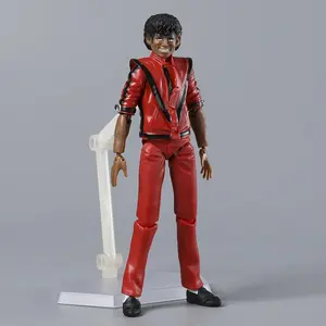 figma 096 MJ Thriller Ver. Movable Assemble Action Figure Figurine Model Toy