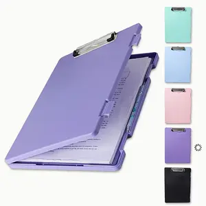 1 Color Folder Storage Box, A4 Folder Storage Box with Clip Design, Student Specific Paper Storage and Organizing Tool, Desktop Paper Storage Solution, Suitable for Offices and Schools