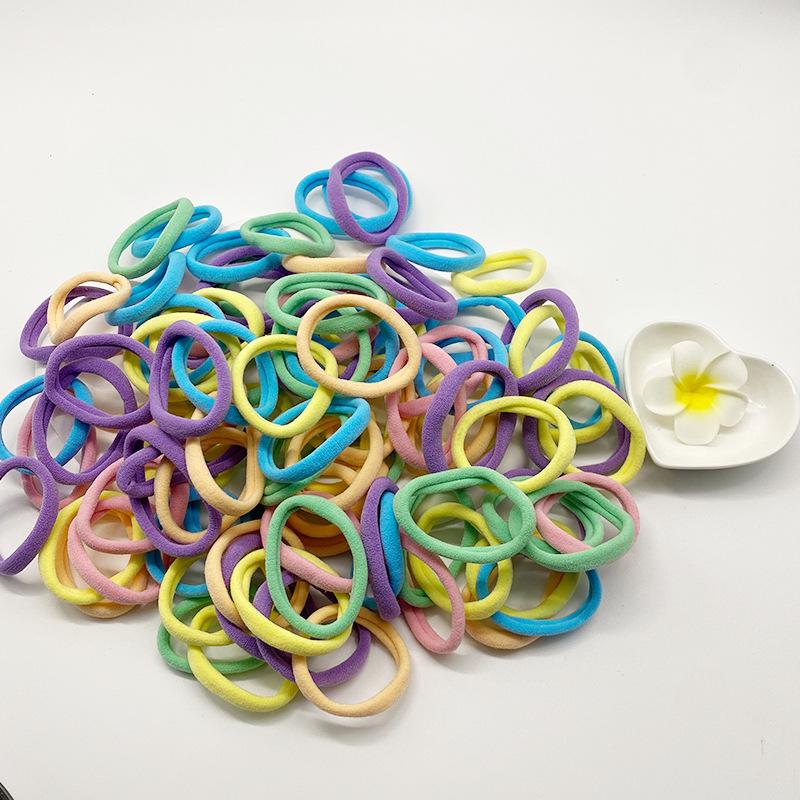 Cute headband, high elasticity, durable rubber band for tying hair, high ponytail, no damage to hair, no trace hair accessories