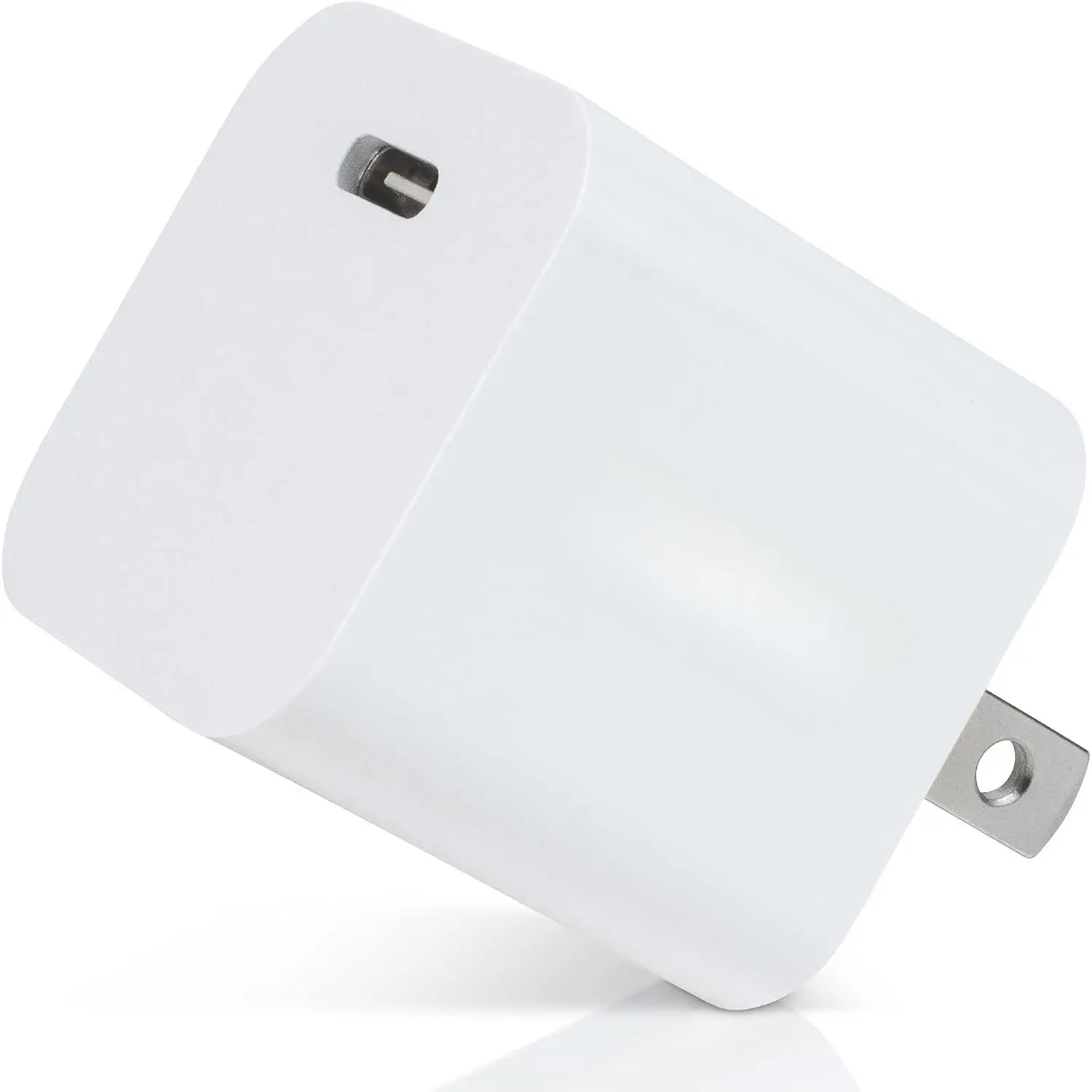 20W USB C  Block,  GaN PD Compact Mini  Wall Charger Cube Adapter for  15 14 13 12 11 Mini/Pro Max/Plus, iPad, Airpod,  & Android Phones