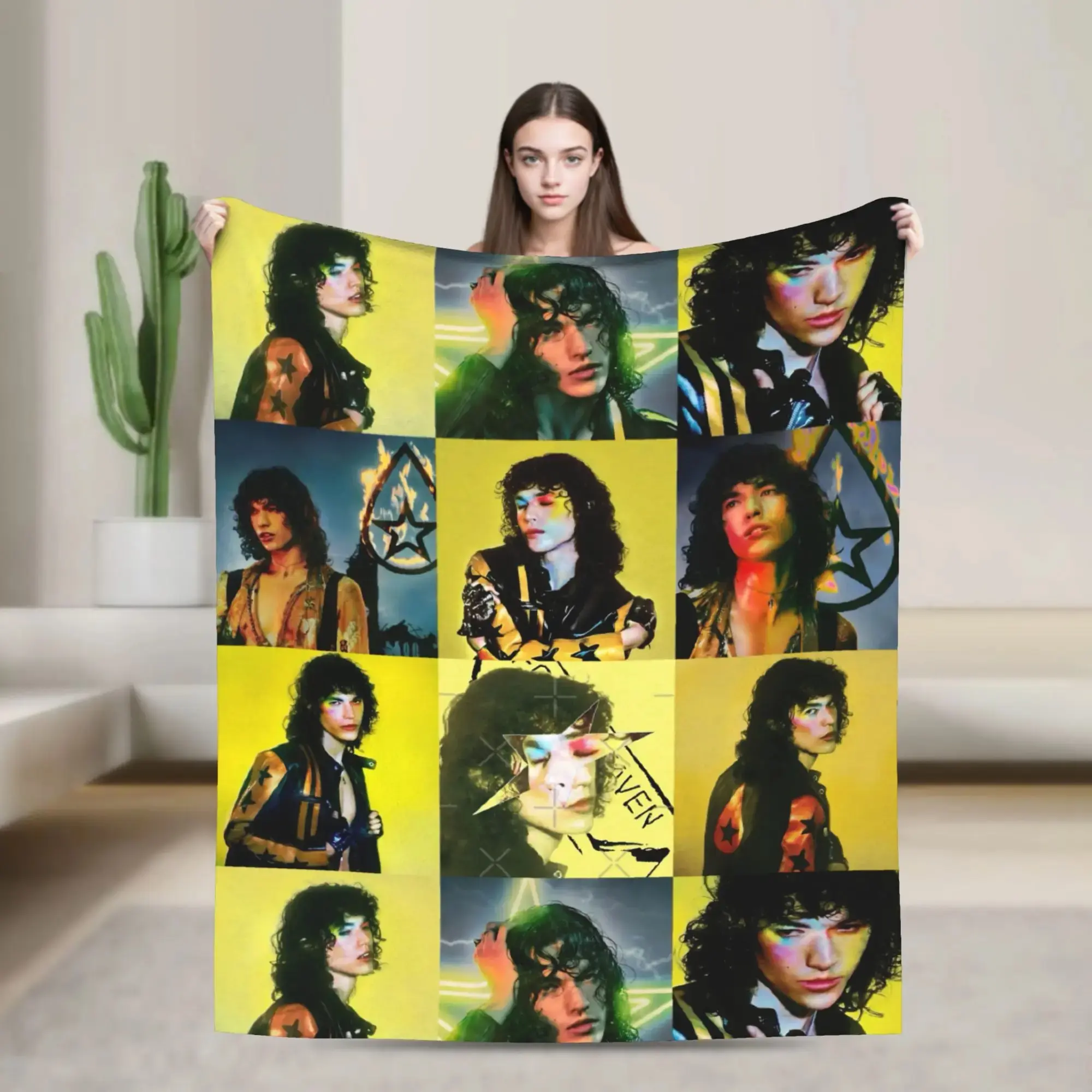 Conan Gray Music Theme Multi-Size Fading-Proof Super Warm Fluffy Plush Throw Blanket for Home Couch, Camping Bedding Bedspread Bed Cover