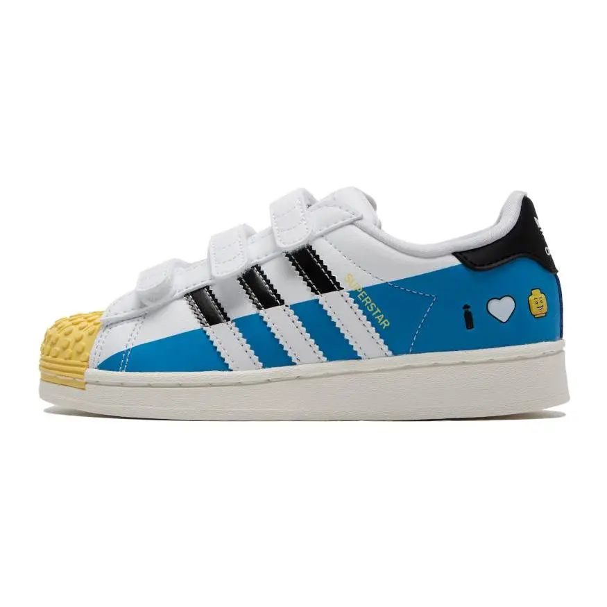 LEGO x adidas Superstar CF C 'I Love Lego - White Bright Blue' IF2911