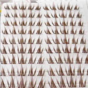 Yn100 Sunflower False Eyelashes, Manga Makeup, Asian Style, Big Eye Effect, Realistic Dating Look, 100 Pieces