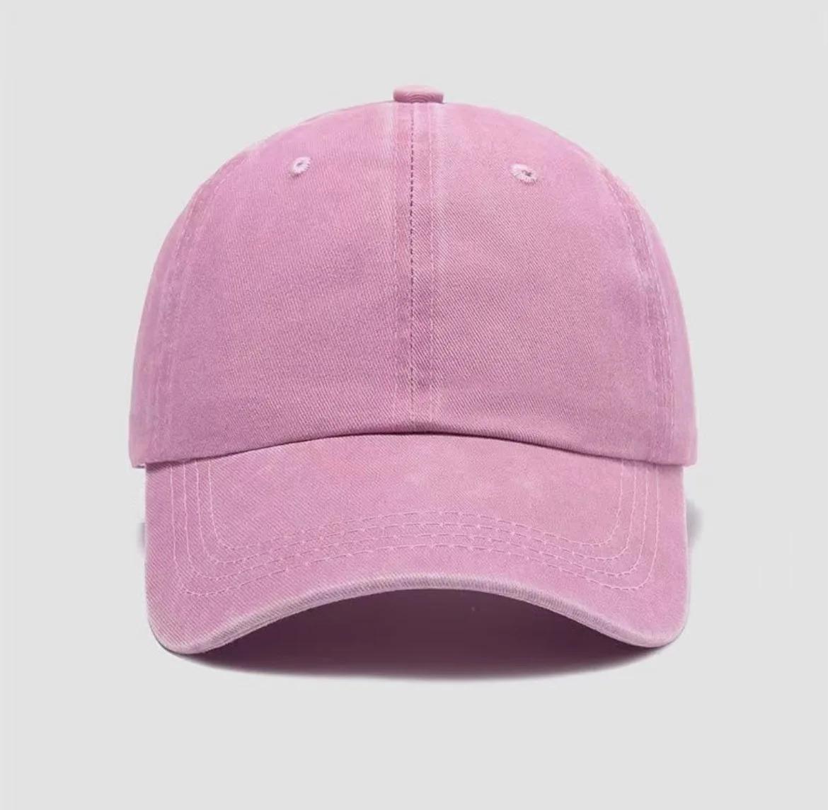 Water washed old duckbill cap, spring and summer soft top, retro curved brim, versatile casual outdoor baseball cap