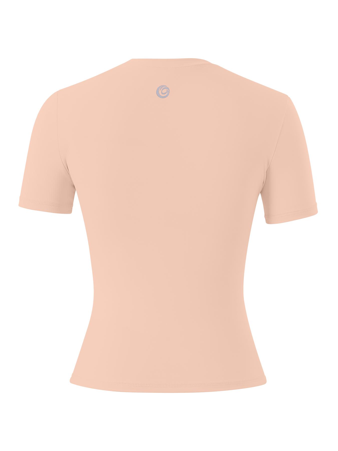 Women's Solid Round Neck Tee & High Waist Skinny Shorts Tracksuit Set, Sporty Breathable Comfortable T-shirt & Shorts Set, Jogging Suit Set, Ladies Sportswear for Indoor Outdoor, Gym Clothes for Women, Co-ord Set for Women, Minimalistic Outfit