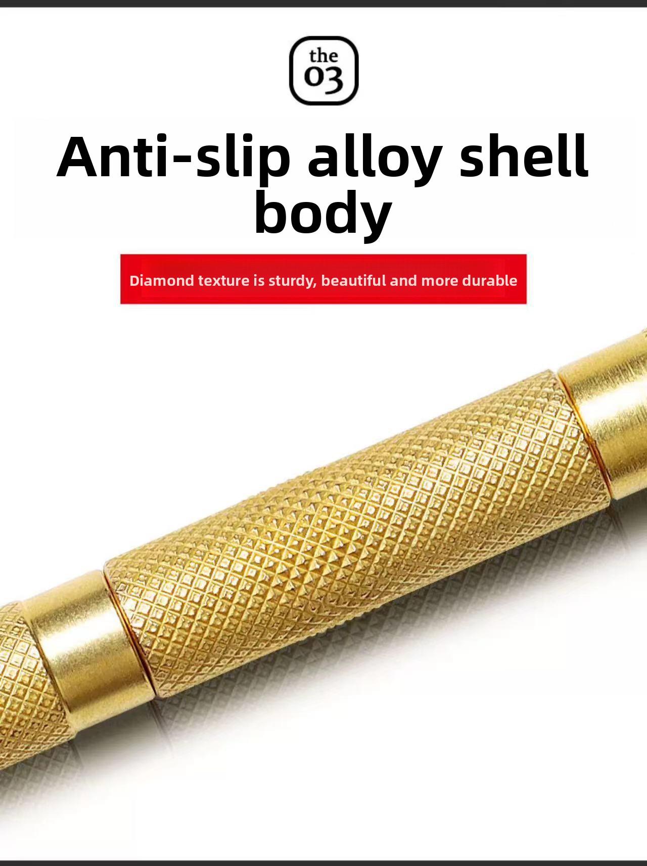 Cross-border center punch, automatic spring-loaded locator, glass punch needle, window breaker punch, centering punch