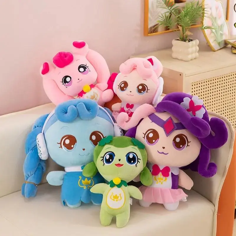 Kawaii Hot New Catch Teenieping Anime Stuffed Plushies - Zheng Zheng, Moko, Lemei Characters - Unisex Customizable Toys for Anime Fans, Room Decor, Gifting