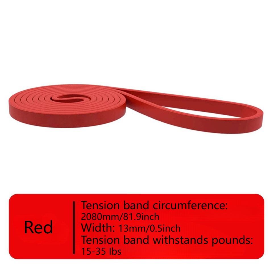 Fitness Elastic Band Pull-Up Resistance Band Strength Training Elastic Rope Men's and Women's Yoga Stretch Assist Pull Band
