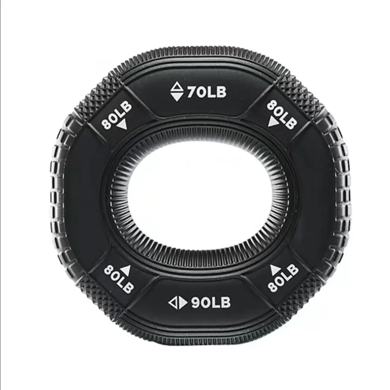 2026 Bestselling Multi-Pound Dual Strength Tire Silicone Grip Trainer, 70/80/90lb, Three-Level Resistance, Hand Strengthening Tool