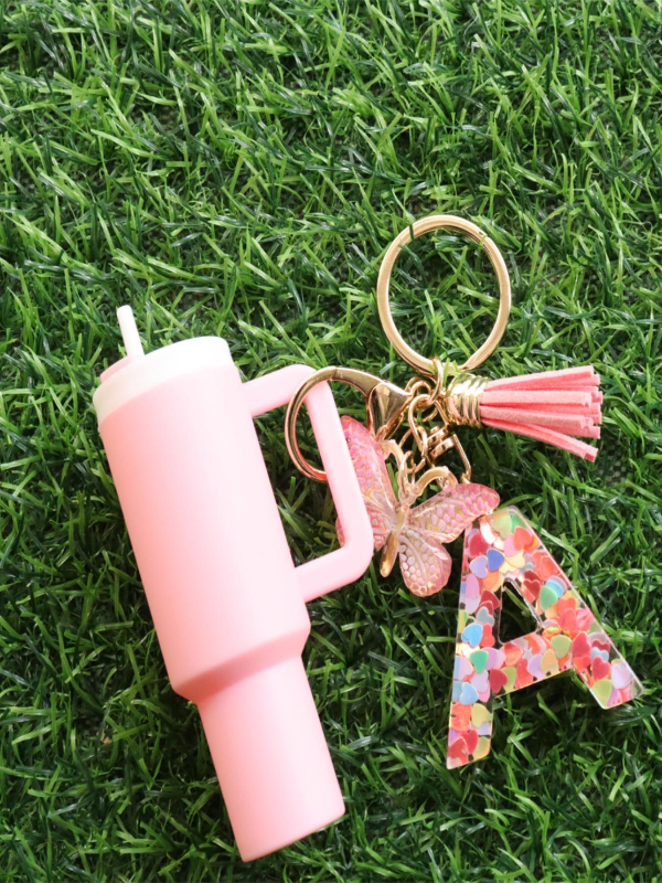 Mini Cup Shaped Keychain, Cute Keychain, Portable Keychain for Women & Men, Keychain for Bags, Fashion Accessories for Daily Use