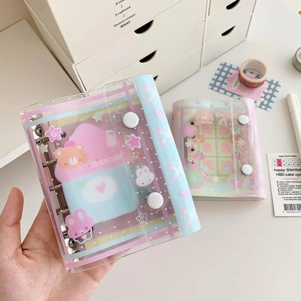 M5 Cute Decorative Loose Leaf Binder Cover with 60 Sheets, Notebook Journal Sketchbook Accessory for Office & Home Supplies, Decorative Cover