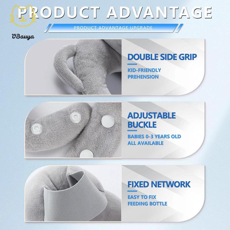 Newborn Baby Breastfeeding Pillow Hands Free Bottle Holder Self Breast Feeding Cushion Support