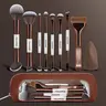 Maange 10-Piece Make Up Tools Set, Includes 8 Brushes, Powder Puff, Brush Case, Foundation, Blush, Loose Powder, Eyeshadow, Mascara, Highlighter Brushes