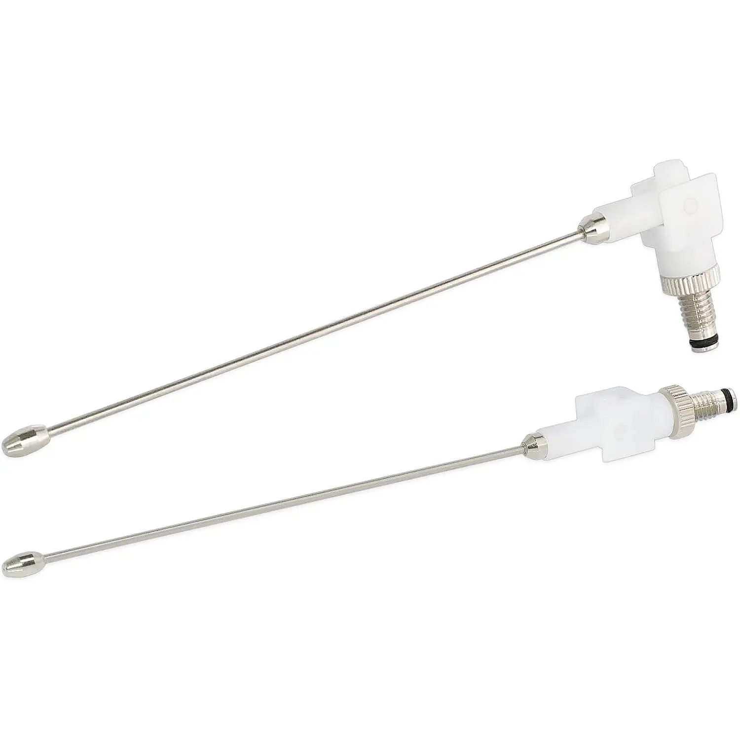 Threaded  Nozzles for Aerosol Sprayers, 2-Pack | Mist or stream patterns • Only for  Refillable  Cans • Taiwan Design & Manufacture