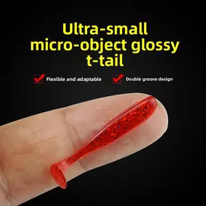 Paddle Tail Soft Worm Fishing Lure Kit with Jig Heads, Finesse T-Tail Soft Baits for Texas Rig & Drop Shot, Lifelike Artificial Lures for Freshwater Game Fish