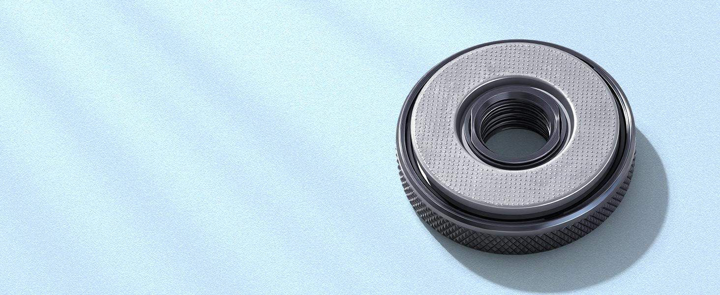 5/8"-11 Angle Grinder Flange Nuts 2-Pack Tool-Free Quick Release Locking Kit Silver D-Ring Knurled Arbor Nut Heavy Duty Self-Locking for 4-1/2 5 7 9 Inch Grinders Must Have DIY Tool Upgrade