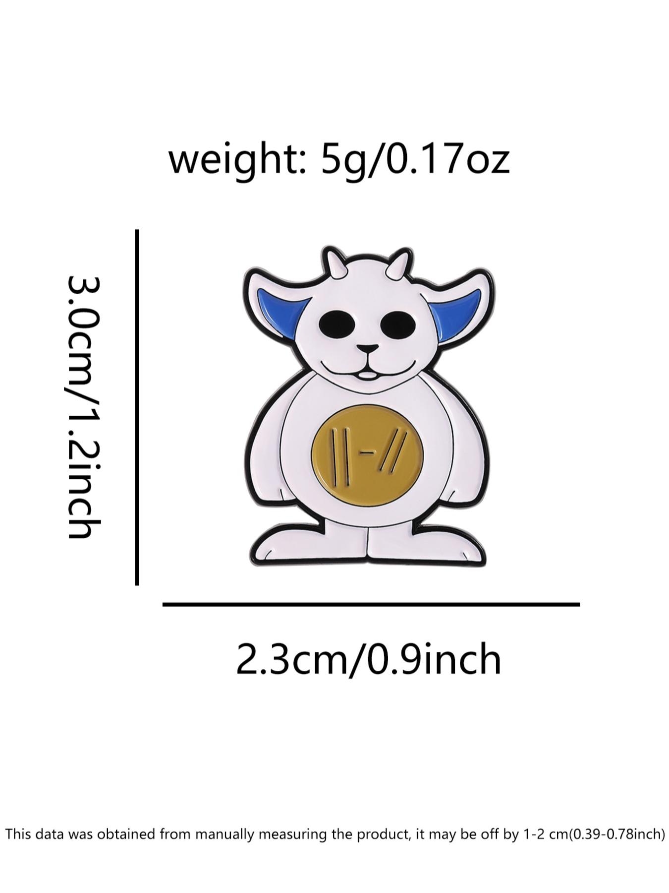 21 Pilots Ned Pin Badge, Cute Mascot Collectible for Music Fans, Concert Merchandise Gift for Enthusiasts