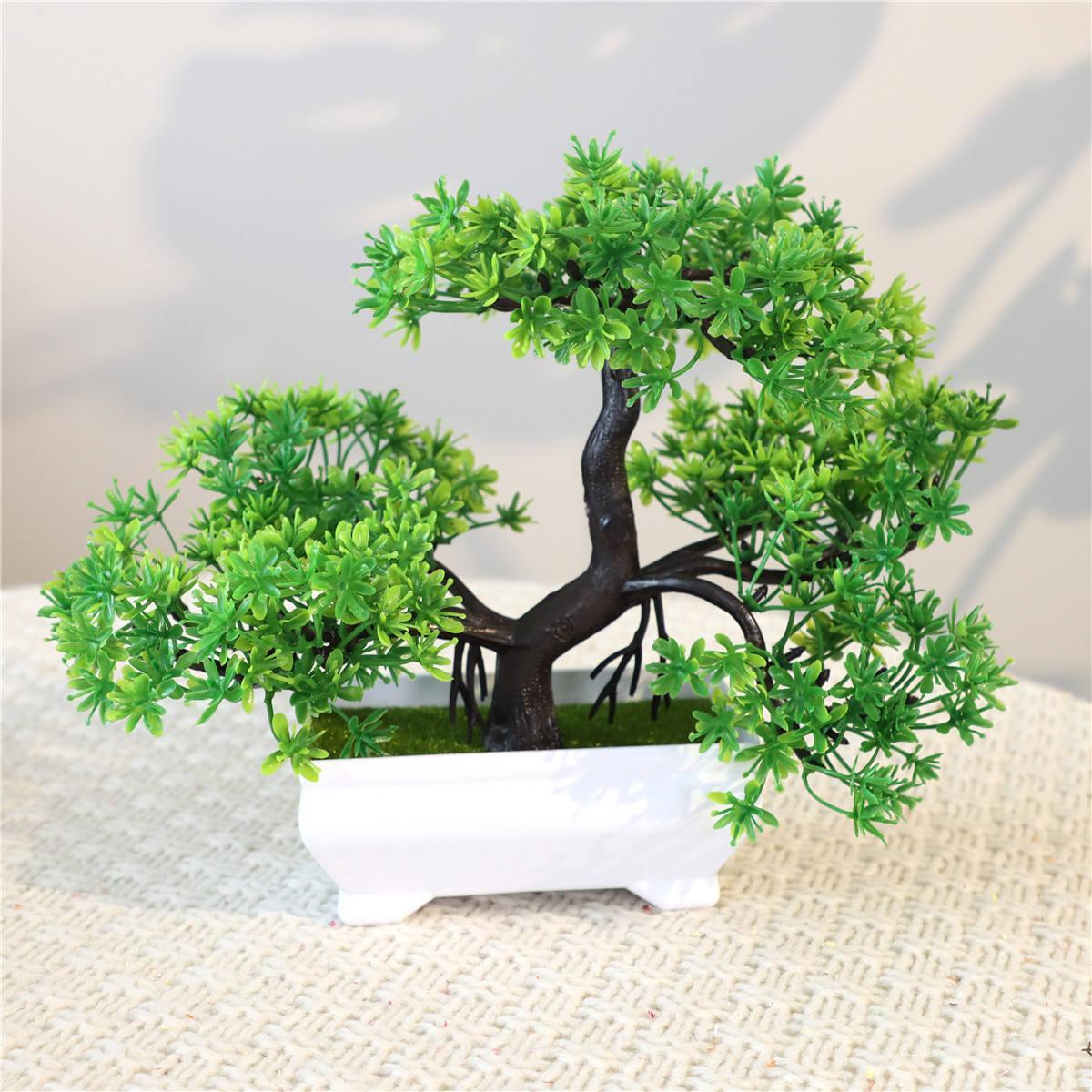 Artificial Faux Plant, 1 Count Decorative Plant Indoor Plants Decor for Home Living Room, Bedroom and Dining Room, Home Decor Supplies, Decorative Fake Plants, Decorative Desk Plant, Artificial Potted Plant