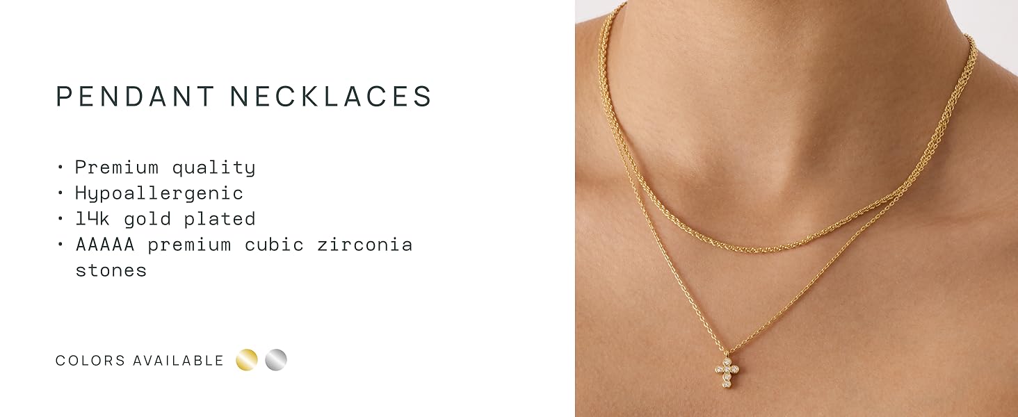 14K Gold Plated Crystal Birthstone Bar Necklace |   Dainty Necklace |   Gold Necklaces for Women