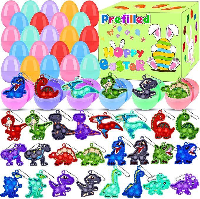 New Easter Egg Toys, Printed Plastic Openable Eggs, DIY Rabbit Gashapon, Easter Gifts