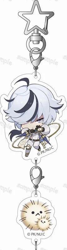 Anime Game Nu: Carnival Keychain Olivine Quincy Blade Cosplay Acrylic Keychains Bag Accessory Pendant Keyring Fans Collect Gifts