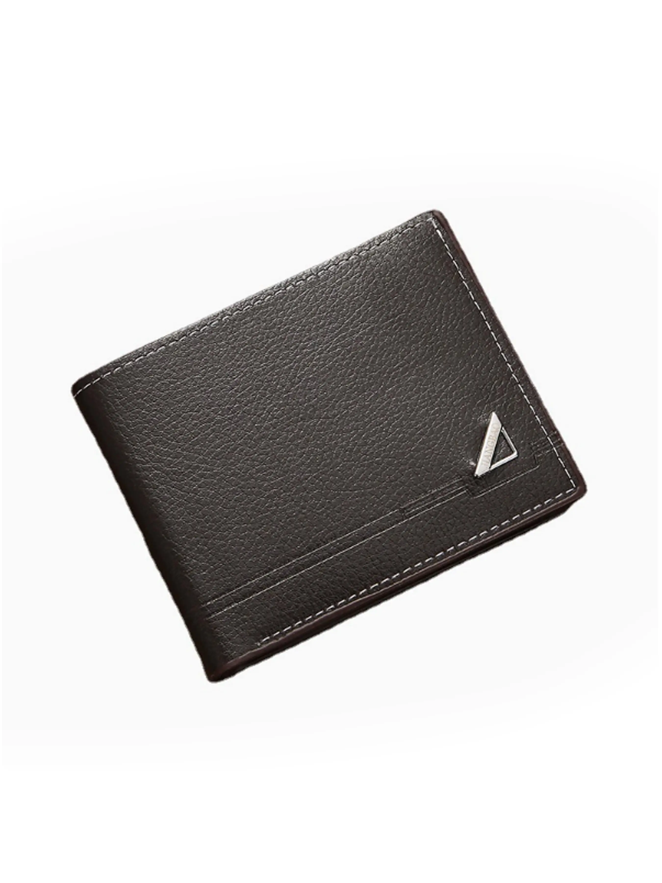 1 Pack Men's Retro Wallet, Short Lightweight Waterproof , Business Casual Multi-Card Holder, Soft Skin Money Clip, All Seasons, Men Slim Wallet