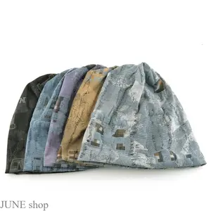 Streetwear Slouchy Knit Beanie For Men And Women, Stretch Lightweight Cap With Graphic Print, All Season Wearable Accessory Suitable For Urban Daily Outfits Travel Trips Outdoor Activities And Casual Street Styling Scenarios