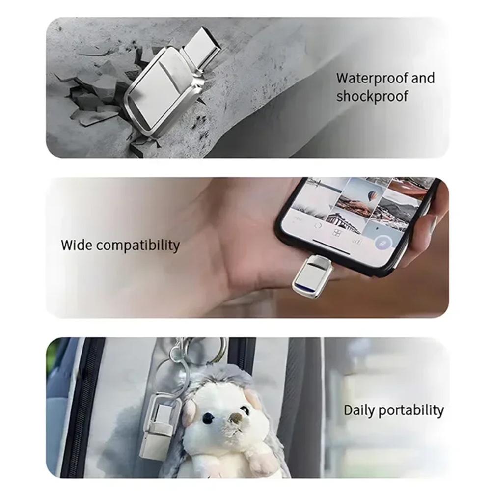 Type C OTG Memory Stick 1TB Multi Functional Transfer Memoria USB Flash Drive 512GB Metal USB 3.0 Pendrive 2TB For Phone Laptop Type C OTG Memory Stick 1TB Multi Functional Transfer Memoria USB Flash Drive 512GB Metal USB 3.0 Pendrive 2TB For Phone Laptop