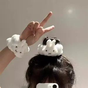 Miffy Waterproof Face Wiping Wristband Anti-Splash with Elastic Band CuteCartoon Bunny Skincare Drip-Proof Moisture-Wicking