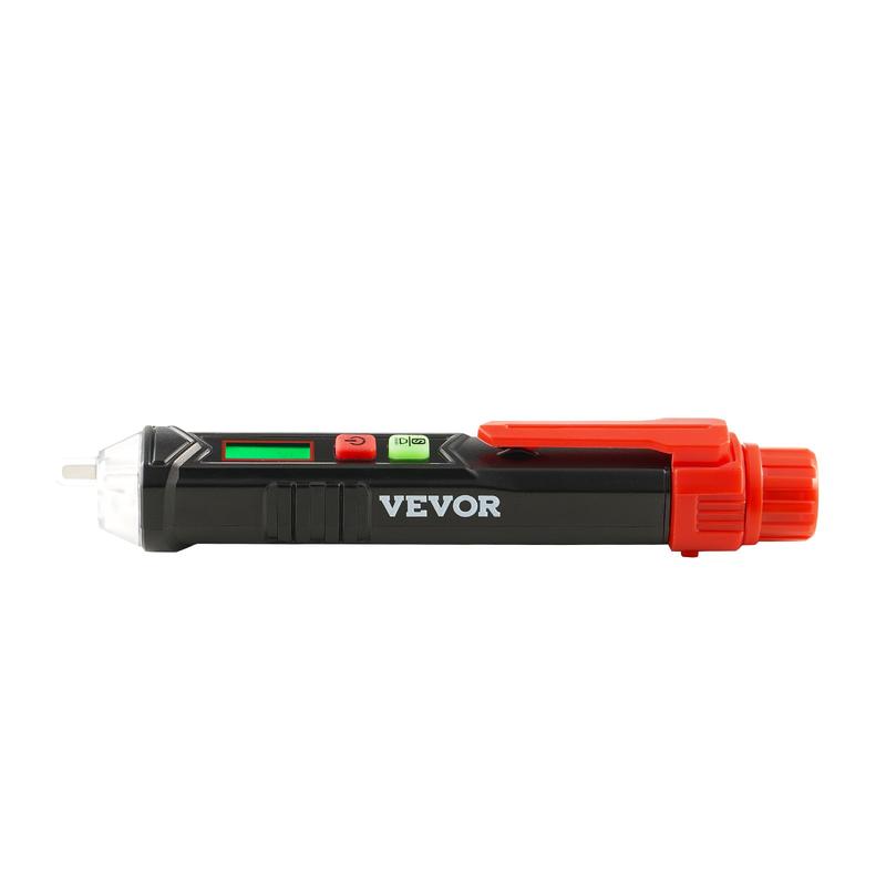 VEVOR Voltage Tester, Non-Contact Voltage Detector with Adjustable Sensitivity, Dual Range AC 12V-1000V/48V-1000V Live & Null Wire Tester Pen with Visual and Audible Alarms, CAT III 1000V Rating VEVOR Voltage Tester, Non-Contact Voltage Detector with Adjustable Sensitivity, Dual Range AC 12V-1000V/48V-1000V Live & Null Wire Tester Pen with Visual and Audible Alarms, CAT III 1000V Rating