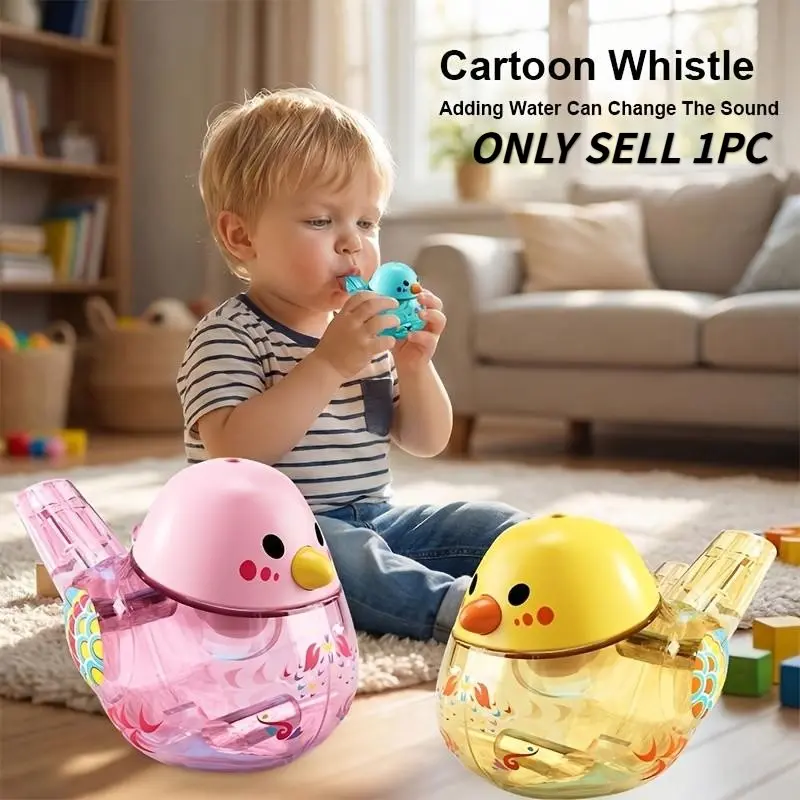 Creative Water Bird Whistle Cute Fun Gift, Adjustable Water Volume for Different Sounds, Battery-Free, Safe and Durable, Ideal for Kids, Parties, Holidays
