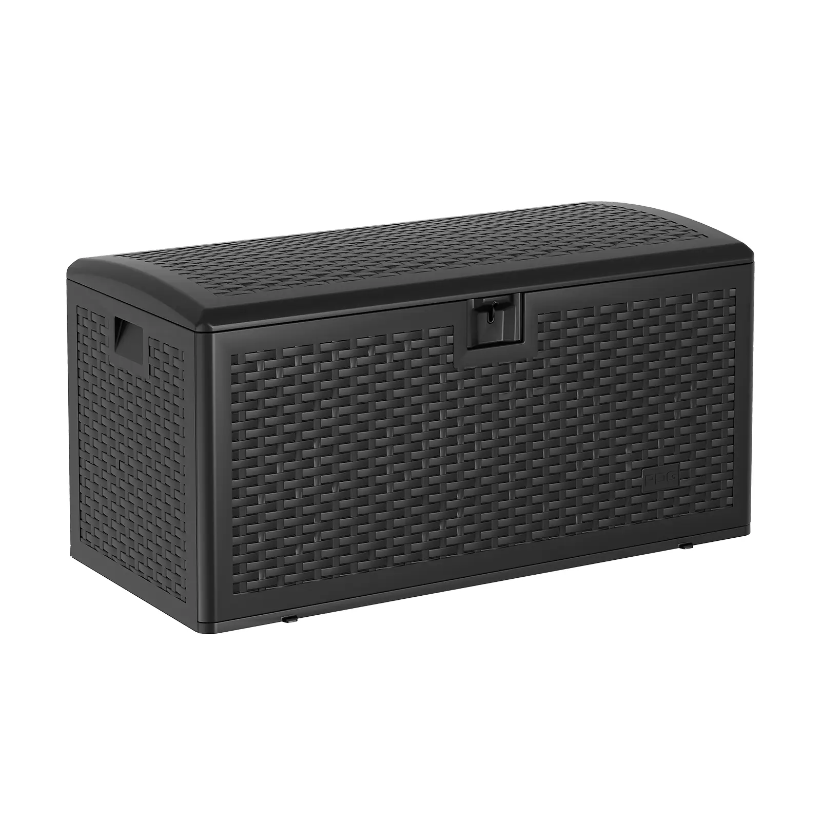 120 Gallon Waterproof Resin Deck Box – Large Lockable Outdoor Storage Container with Hydraulic Rod for Patio, Garden, Pool, and Indoor Use – Ideal for Cushions, Tools, Toys