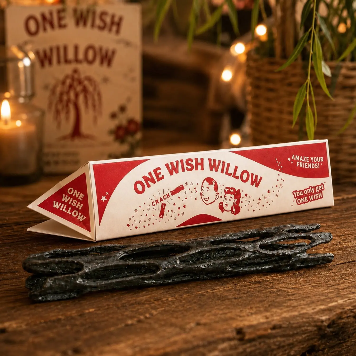 One Wish Willow Inspired Replica, Horror Movie Prop, 3D Printed Display, Scary Movie Fan Gift with Box, Collectible Decoration
